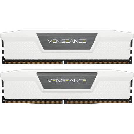 CORSAIR Vengeance - DDR5 - kit - 32 GB + 2 x 16 GB - DIMM 288-pin - 5200 MHz / PC5-41600 - CL40 - 1.25 V - white - 1