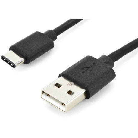 DIGITUS - USB cable - USB (M) to USB-C (M) - USB 2.0 - 3 A - 1 m - Power Delivery support - black - 1