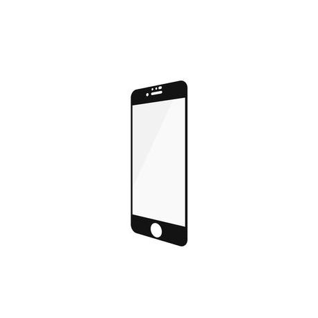PanzerGlass Original - Screen protector for mobile phone - glass - frame colour black - for Apple iPhone 6, 6s, 7, 8, SE (2nd generation) - 1