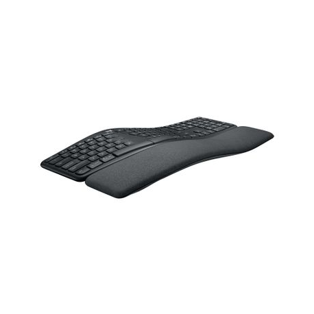 Logitech ERGO K860 Split Keyboard for Business - Keyboard - wireless - Bluetooth LE - German - graphite - 1