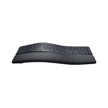 Logitech ERGO K860 Split Keyboard for Business - Keyboard - wireless - Bluetooth LE - German - graphite - 2