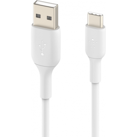 Belkin BOOST CHARGE - USB cable - USB-C (M) to USB (M) - 15 cm - white - 1