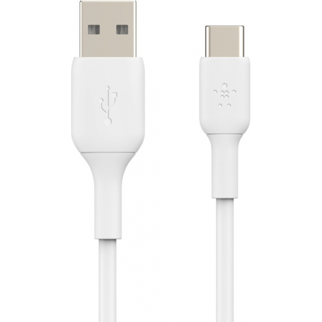 Belkin BOOST CHARGE - USB cable - USB-C (M) to USB (M) - 15 cm - white - 2