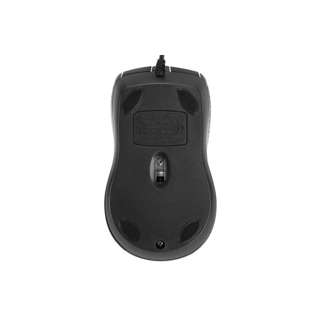 Targus Full-Size - Mouse - antimicrobial - optical - wired - USB - black - 2