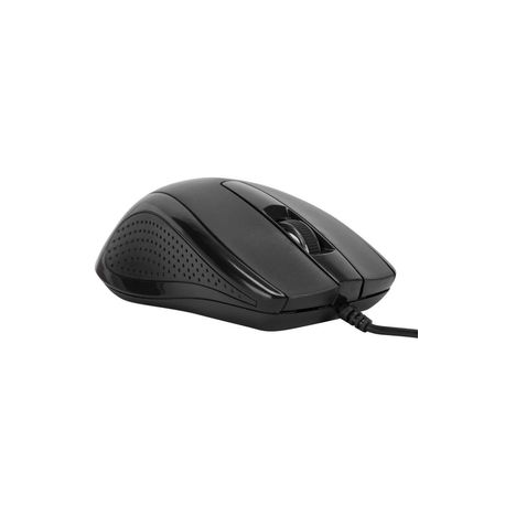 Targus Full-Size - Mouse - antimicrobial - optical - wired - USB - black - 4