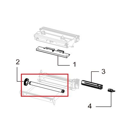 PLATEN ROLLER MH261 - 0