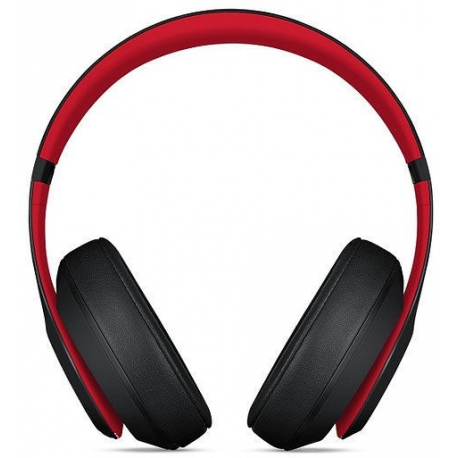 Beats Studio3 Wireless - The Beats Decade Collection - headphones with mic - full size - Bluetooth - wireless - active noise cancelling - noise isolating - red, defiant black - for iPad / iPhone / iPod / TV / Watch - 2