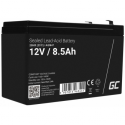 Green Cell - Battery - 1 x Sealed Lead Acid (SLA) 8.5 Ah - black