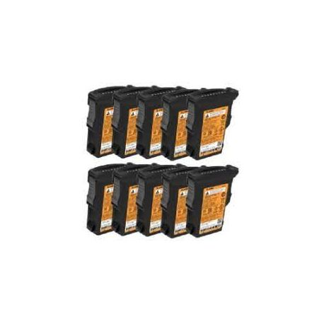 Zebra PowerPrecision+ - Handheld battery - Lithium Ion - 7000 mAh (pack of 10) - for Zebra MC9300, MC9300-G - 0