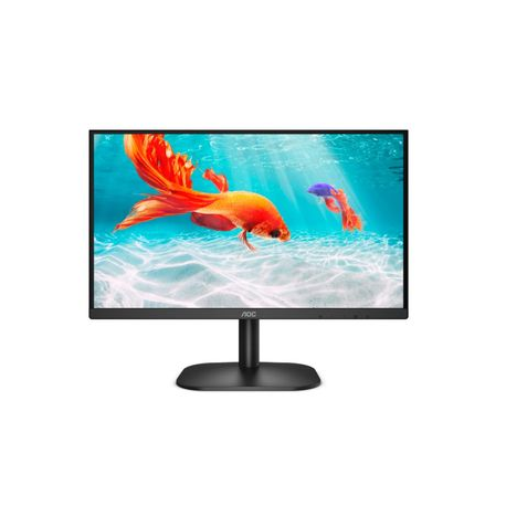 AOC 22B2H - LED monitor - 22" (21.5" viewable) - 1920 x 1080 Full HD (1080p) @ 75 Hz - VA - 200 cd / m² - 3000:1 - 6.5 ms - HDMI, VGA - black - 0