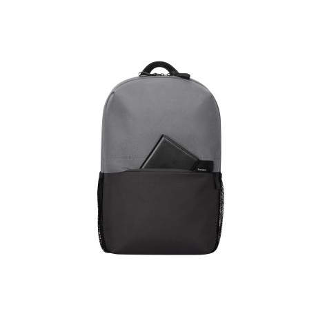 Targus Sagano EcoSmart Campus - Notebook carrying backpack - 15.6" - grey, black - 12