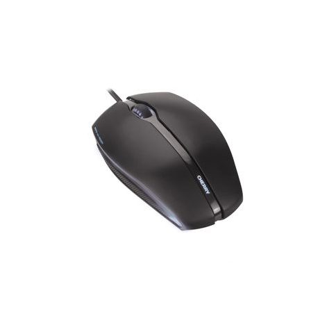 CHERRY GENTIX Illuminated - Mouse - right and left-handed - optical - 3 buttons - wired - USB - black - 0