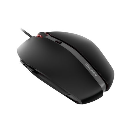 CHERRY GENTIX 4K - Mouse - right and left-handed - optical - 6 buttons - wired - USB - black - 1