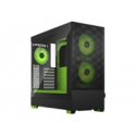 Fractal Design Pop Air RGB - Tower - ATX - windowed side panel (tempered glass) - no power supply (ATX) - green, clear, tinted - USB / Audio - for Fractal Design Model D, Type D