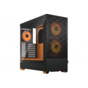Fractal Design Pop Air RGB - Tower - ATX - windowed side panel (tempered glass) - no power supply (ATX) - orange, clear, tinted - USB / Audio - for Fractal Design Model D, Type D