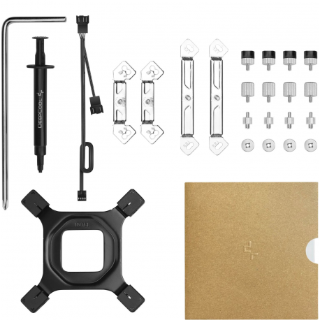 Deepcool AK620 WH - Processor cooler - (for: LGA1155, LGA2011, LGA1150, LGA2011-3, LGA1151, AM4, LGA2066, LGA1200, LGA1700) - 120 mm - 8