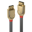 Lindy Gold - DisplayPort cable - DisplayPort (M) to DisplayPort (M) - DisplayPort 1.4 - 2 m - round, solid, 4K support - grey