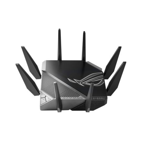 ASUS ROG Rapture GT-AXE11000 - Wireless router - 4-port switch - GigE, 2.5 GigE - WAN ports: 2 - 802.11a / b / g / n / ac / ax - Multi-Band - 0