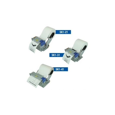 Sanei SK1-211SF2-Q-M-SP - Receipt printer - direct thermal - Roll (6 cm) - 203 dpi - up to 250 mm / sec - USB, serial - cutter - 0