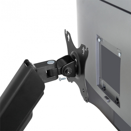 LogiLink - Mounting kit - for flat panel (Gas Spring) - plastic, aluminium, steel - black - screen size: 17"-32" - wall-mountable - 5