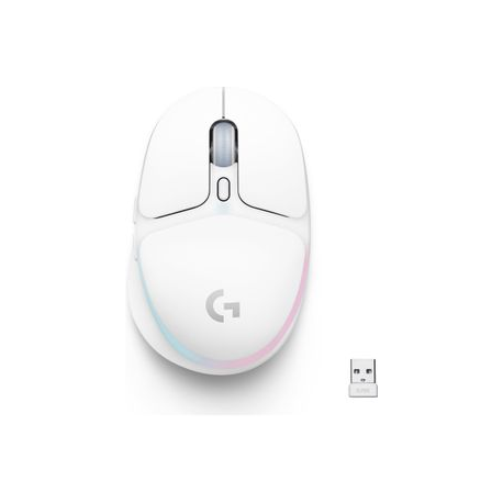 Logitech G G705 - Mouse - small hands - 6 buttons - wireless - Bluetooth - Logitech LIGHTSPEED receiver - 0