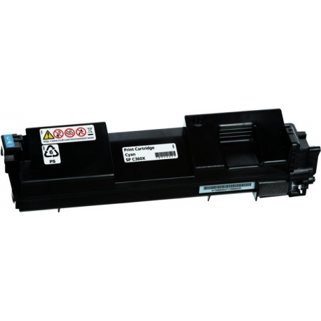 Ricoh SP C360X - Cyan - original - toner cartridge - for Ricoh SP C361SFNw - 0