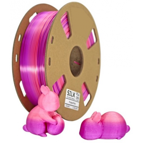 Gembird - Purple / red - 1 kg - 340 m - hanging box - silk PLA filament (3D) - 2
