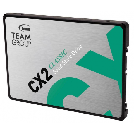Team Group CX2 CLASSIC - SSD - 256 GB - internal - 2.5" - SATA 6Gb/s - green - 1