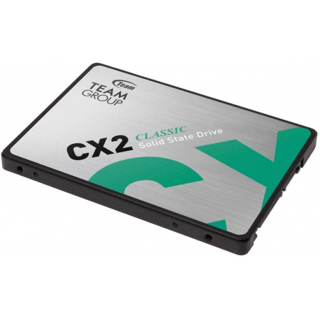 Team Group CX2 CLASSIC - SSD - 256 GB - internal - 2.5" - SATA 6Gb/s - green - 2