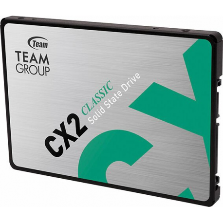 Team Group CX2 CLASSIC - SSD - 512 GB - internal - 2.5" - SATA 6Gb/s - green - 1