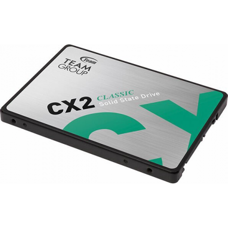 Team Group CX2 CLASSIC - SSD - 512 GB - internal - 2.5" - SATA 6Gb/s - green - 3