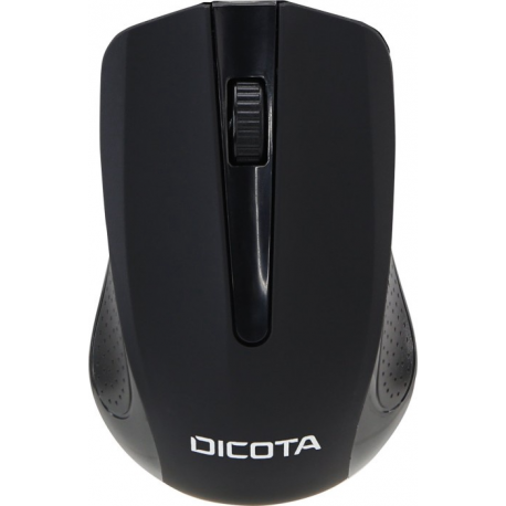 DICOTA Comfort - Mouse - laser - wireless - USB wireless receiver - black - 0