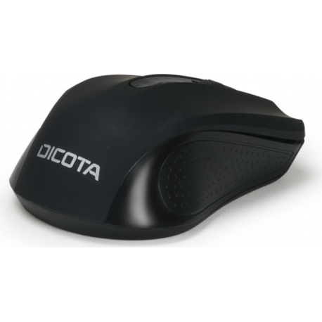 DICOTA Comfort - Mouse - laser - wireless - USB wireless receiver - black - 1