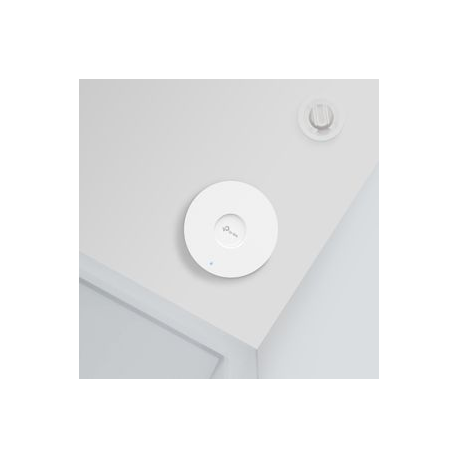 TP-Link Omada EAP650 V1 - Radio access point - Wi-Fi 6 - 2.4 GHz, 5 GHz - DC power - cloud-managed - wall  /  ceiling mountable - 6
