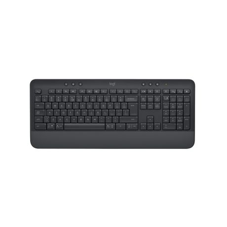 Logitech Signature K650 - Keyboard - wireless - Bluetooth 5.1 - QWERTY - US International - graphite - 0