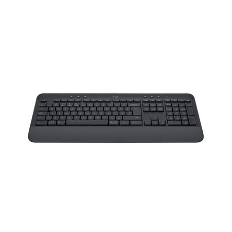 Logitech Signature K650 - Keyboard - wireless - Bluetooth 5.1 - QWERTY - US International - graphite - 1