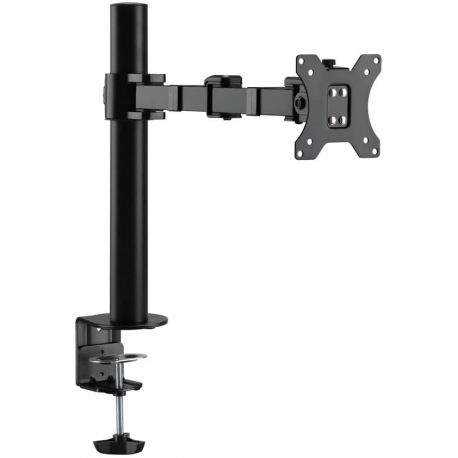 LogiLink - Mounting kit - for LCD display (adjustable arm) - steel - black - screen size: 17"-32" - desk-mountable - 0