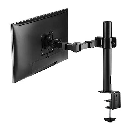 LogiLink - Mounting kit - for LCD display (adjustable arm) - steel - black - screen size: 17"-32" - desk-mountable - 2