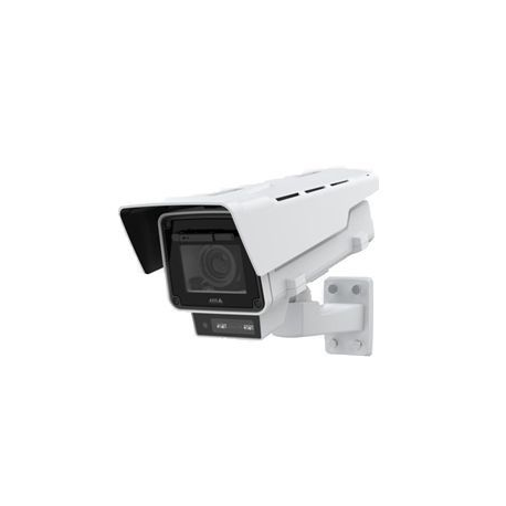 AXIS Q1656-LE - Network surveillance camera - box - outdoor - weatherproof - colour (Day&Night) - 4 MP - 2688 x 1512 - CS-mount - motorized - audio - GbE - MJPEG, HEVC, H.265, MPEG-4 AVC, H.264B, H.264H, H.264M, MPEG-4 Part 10, MPEG-H Part 2 - DC 10 - 28 V  /  PoE Plus Class 4 - 0