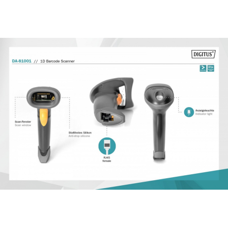 DIGITUS DN-81001 - SFP (mini-GBIC) transceiver module - GigE - 1000Base-LX - LC single-mode - up to 20 km - 1310 nm - 5