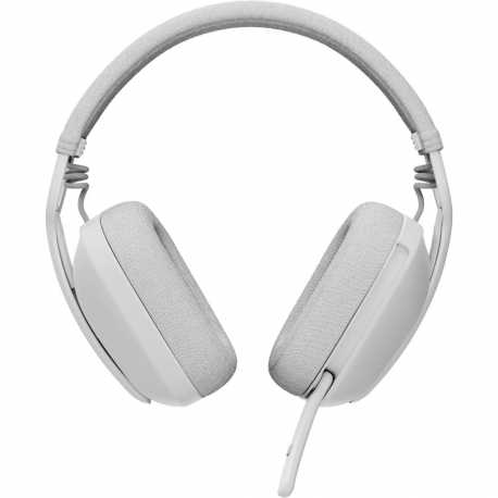 Logitech Zone Vibe 100 - Headset - full size - Bluetooth - wireless - off-white - 3