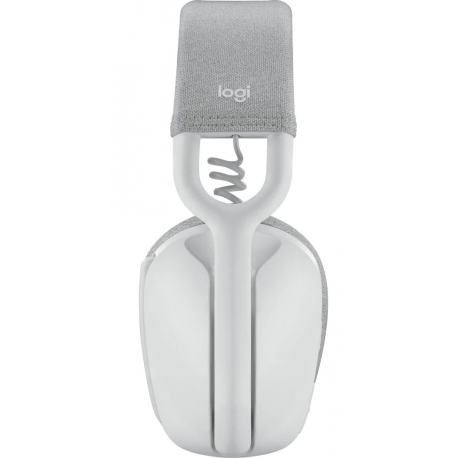 Logitech Zone Vibe 100 - Headset - full size - Bluetooth - wireless - off-white - 5