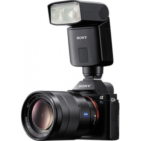 Sony HVL-F32M - Hot-shoe clip-on flash - for Cinema Line ILME-FX3; Handycam FDR-AX43, AX60; VLOGCAM ZV-1G; a6100; a6400; a7C; a7s III - 3