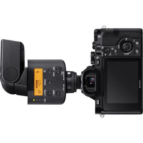 Sony HVL-F32M - Hot-shoe clip-on flash - for Cinema Line ILME-FX3; Handycam FDR-AX43, AX60; VLOGCAM ZV-1G; a6100; a6400; a7C; a7s III - 8