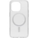 OtterBox Symmetry Series+ - Back cover for mobile phone - antimicrobial - MagSafe compatibility - polycarbonate, synthetic rubber - clear