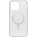 OtterBox Symmetry Series+ - Back cover for mobile phone - with MagSafe - MagSafe compatibility - polycarbonate, synthetic rubber, 50% recycled plastic - clear - sleek design - for Apple iPhone 14 Pro Max