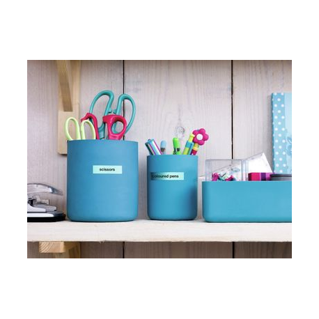 DYMO LabelMANAGER 210D - Labelmaker - B/W - thermal transfer - Roll (1.2 cm) - 180 dpi - cutter - 1 line printing, 2 line printing - 2