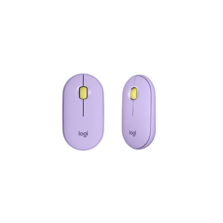 Buy Logitech Pebble M350 Wireless and Bluetooth Mouse (Lavender)