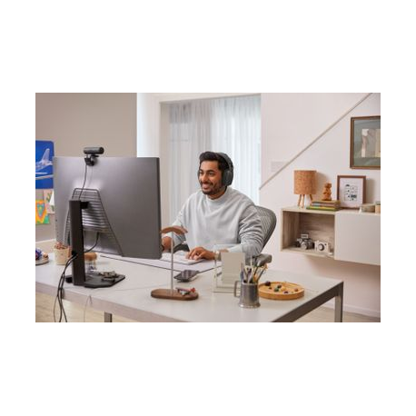 Logitech Zone Vibe Wireless - Headset - full size - Bluetooth - wireless - USB-C via Bluetooth adapter - graphite - Certified for Microsoft Teams - 4