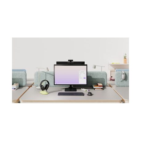 Logitech Zone Vibe Wireless - Headset - full size - Bluetooth - wireless - USB-C via Bluetooth adapter - graphite - Certified for Microsoft Teams - 6